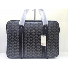 Goyard Goyardine Aktentasche Schwarz