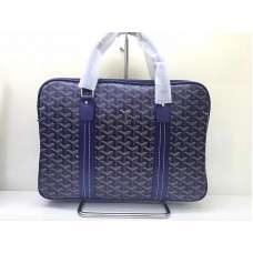 Goyard Goyardine Aktentasche Blau