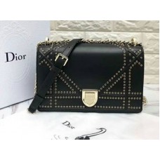 Dior Diorama Kalbsledertasche Schwarz d0422-1