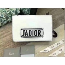 Dior J'Adior Ultra-Matte Kalbsledertasche Weiß