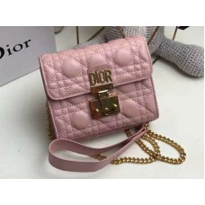 Dior Dioraddict Mini-Lammledertasche Rosa