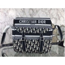 Dior Oblique Diorcamp Messenger Bag Schwarz