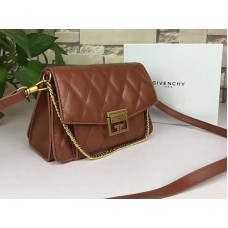 Givenchy gv3 Stepptasche aus Kalbsleder, Kamel