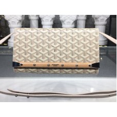 Goyard Monte Carlo Clutch mit Riemen PM Beige