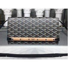 Goyard Monte Carlo Clutch mit Riemen PM Schwarz