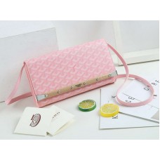 Goyard Monte Carlo Clutch mit Riemen, PM Pink