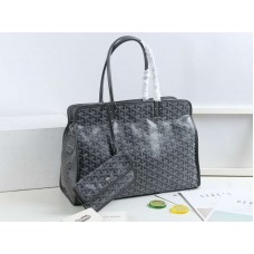 Goyard Sac Hardy Haustiertragetasche Grau