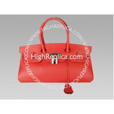 Hermès Birkin JPG 42 cm Togo-Leder Rot