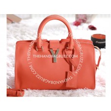 Yves Saint Laurent Chyc Original Ledertasche Orange