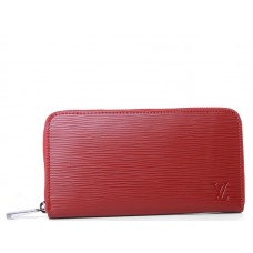 Louis Vuitton Epi Leder Zippy Organizer Rot