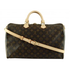 Louis Vuitton Monogram Speedy 40 mit Schulterriemen