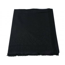 Louis Vuitton Schal mit Leopardenmuster, Schwarz