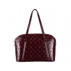 Louis Vuitton Monogram Vernis Avalon Schultertasche mit Reißverschluss, Lila