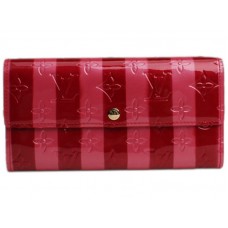 Louis Vuitton-Monogramm Vernis Rayures Sarah Wallet Pomm