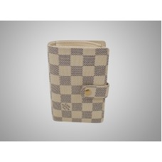 Louis Vuitton Damier Azur Französische Geldbörse