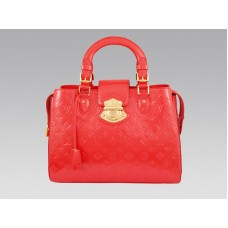 Louis Vuitton-Monogramm Vernis Melrose Avenue Orange Sunset