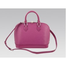 Louis Vuitton Epi Leder Alma Fuchsia