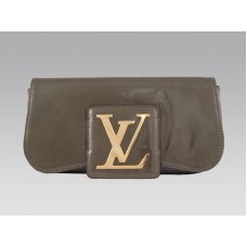 Louis Vuitton Clutch und Abend-Clutch Sobe in Khaki