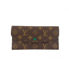 Louis Vuitton Monogram Emilie Geldbörse Grün