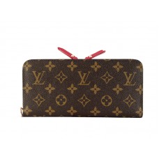 Louis Vuitton Monogram Insolite Geldbörse Rot