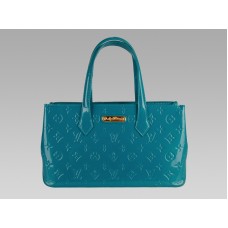 Louis Vuitton-Monogramm Vernis Whilshire Bld Bleu Galactic
