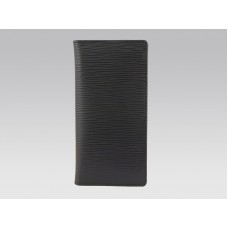 Louis Vuitton Epi Leder Brazza Geldbörse Schwarz