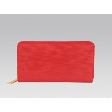Louis Vuitton Epi Leder Zippy Wallet Rubis