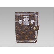 Louis Vuitton Monogram PM Weißer Koffer Agenda-Einband