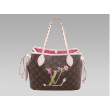 Louis Vuitton Murakami Chibi Kinoko Monogramm Neverfull Pm