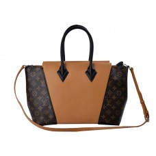 Louis Vuitton W Bag Monogram & Leder PM Braun