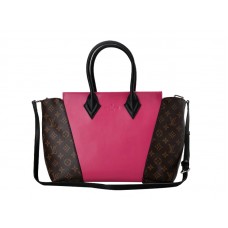 Louis Vuitton W Bag Monogram & Leder PM Hot Pink