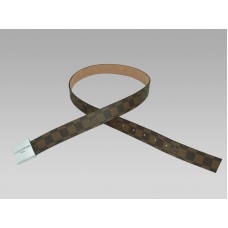 Louis Vuitton Damier Cut Gürtel Silber