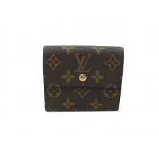 Louis Vuitton Monogram Geldbörse mit Druckknopfverschluss