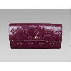 Louis Vuitton Monogramm Vernis Pochette Geldbörse Violette