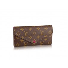 Louis Vuitton Monogram Josephine Geldbörse Fuchsia