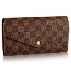 Louis Vuitton Damier Ebene Sarah Geldbörse