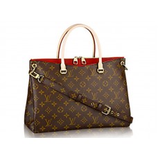 Louis Vuitton Monogram Pallas LG Kirschrot