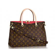 Louis Vuitton Monogram Pallas LG Litschi