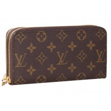 Louis Vuitton Monogram Double Zippy Geldbörse