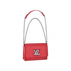 Louis Vuitton Epi Leder Twist MM Granate