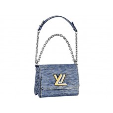 Louis Vuitton Epi Leder Twist PM Denim Light