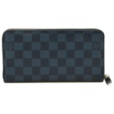 Louis Vuitton Damier Kobalt-Reißverschluss-Geldbörse