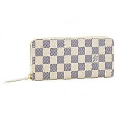 Louis Vuitton Damier Azur Clemence Geldbörse