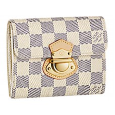 Louis Vuitton Damier Azur Joey Geldbörse