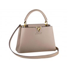 Louis Vuitton Capucines Bb Tasche Rose Galet