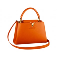 Louis Vuitton Capucines BB Tasche Mandarine