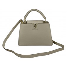 Louis Vuitton Capucines BB Tasche Creme
