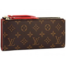 Louis Vuitton Monogram Canvas Adele Geldbörse Fuchsia