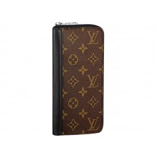 Louis Vuitton Monogram Canvas Zippy Geldbörse Vertikal