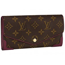 Louis Vuitton-Monogramm-Leinwand-Sarah-Geldbörse Retiro Aurore